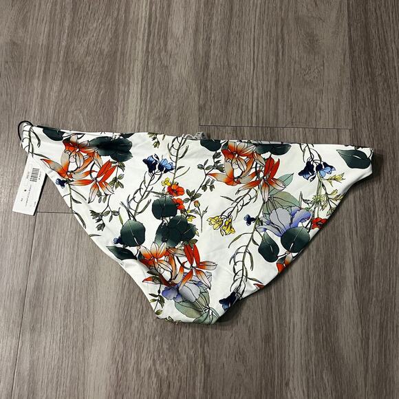 Vitamin A Luciana Full Coverage Bikini Bottom – Mojito Floral Print – Size L - Picture 4 of 4